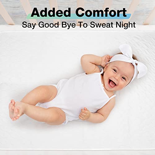 Bed Pads Washable Waterproof, 52" x 34" (2 Pack) Incontinence Bed Pads, Waterproof Mattress Protector & Washable Pee Pads, Perfect for Kids, Adults