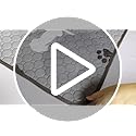 WanpeeGoo Washable Pee Pads for Dogs, 4 Pack Absorbent Reusable Training Dog Pads Pet Puppy Pads, Non-Slip Potty Pads for Whelping, Playpen, Crate