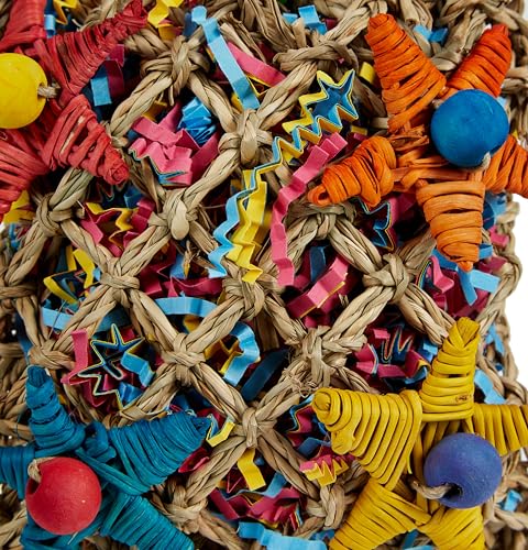 Super Bird Creations SC208 Foraging Toy - Ideal for Small Animals - Fun & Entertaining Animal Toy - Pickin’ Pocket Design - Made with Safe Components