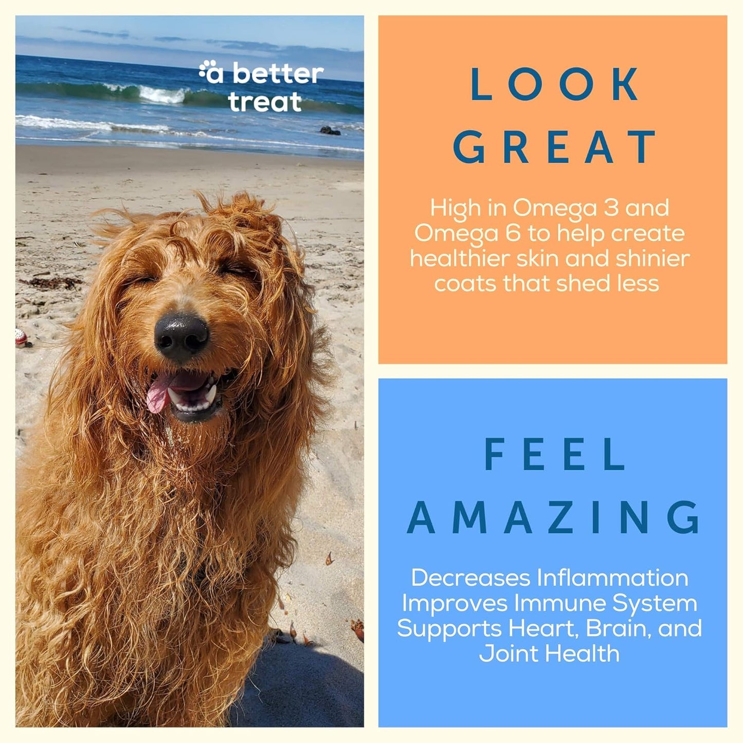 A Better Treat – Freeze Dried Salmon Dog Treats, Wild Caught, Single Ingredient | Natural High Value | Gluten Free, Grain Free, High Protein