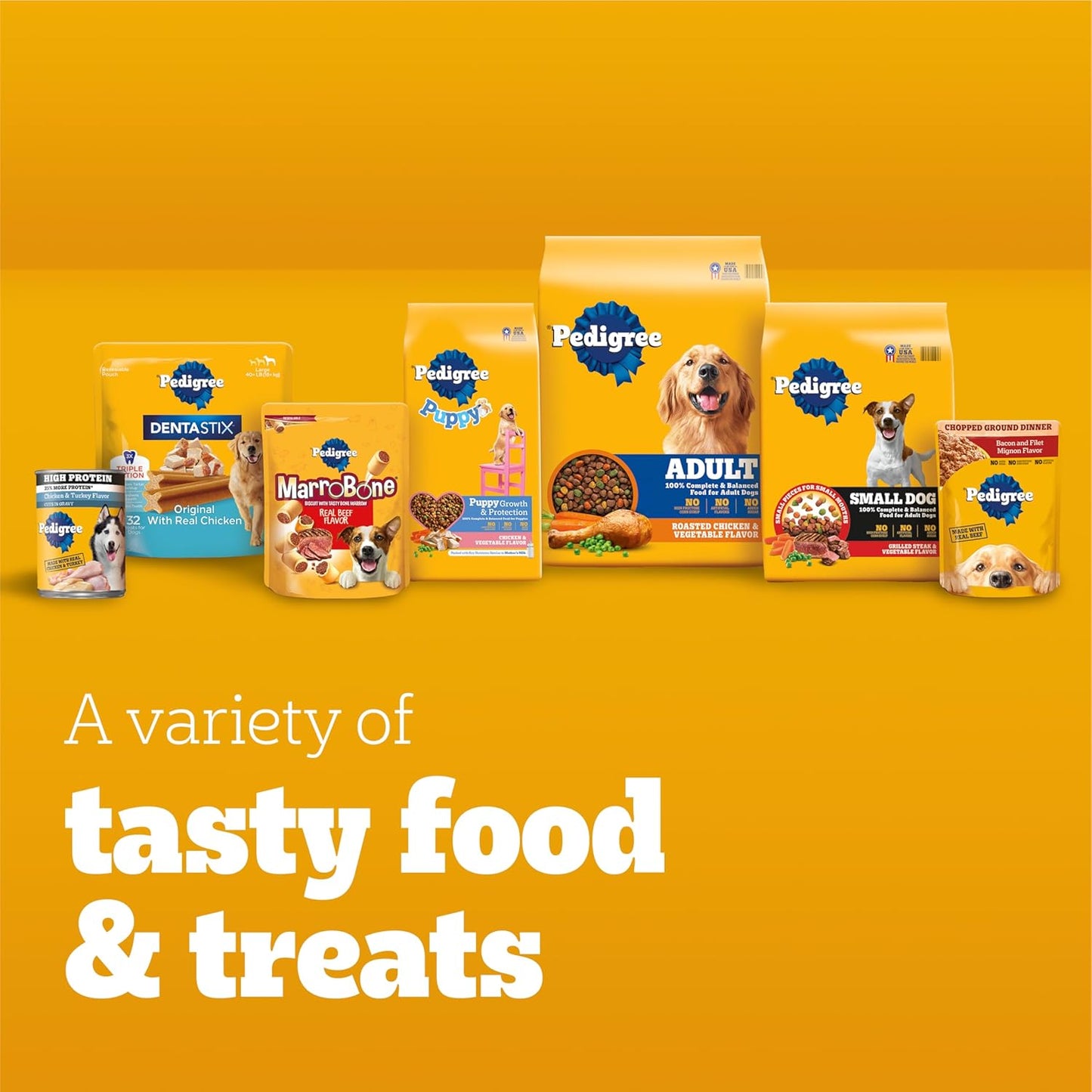 Pedigree Choice Cuts in Gravy Adult Soft Wet Dog Food Variety Pack, 3.5 oz. Pouches, 30-Count