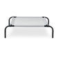 Basics Cooling Breathable Elevated Dog Bed with Metal Frame for Large Dogs, 51 x 31 x 8 Inch, Grey
