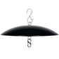 13" Bird Feeder Rain Guard, Hummingbird Feeders Shade Dome Cover, Hanging Baffle for Bird Feeder Pole,Smart Birds Feeder Umbrella (Black), 1 Pack