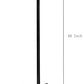 Bird Feeders Pole,Shepherds Hooks for Outdoor 1 Pack 48 Inch Bird Feeders for Outdoors with 5 Prongs Base Hanging Planters for Outdoor
