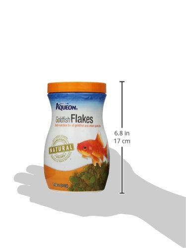 Aqueon Goldfish Fish Food Flakes, 7.12 Ounces