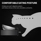 PETKIT 304 Stainless Steel Elevated Cat Bowls&Dog Bowls,Raised Cat Food and Water Bowl Set, Non-Slip, Anti Vomiting 15°Tilted Cat Small Animal Plate