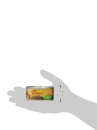 Purina Friskies Wet Cat Food Pate, Chicken and Tuna Dinner - (Pack of 24) 5.5 oz. Cans