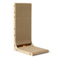 Basics Cat Scratch Post L-Shaped Cat Scratching Post Cat Scratch Pad with Interactive Ball Toy & Catnip, Cardboard Cat Wall Climber for Indoor Cats & Kittens, 16.5 x 11.4 x 26.8 in