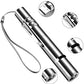 Laser Pointer Cat Toy, Interactive Toy with Red Dot LED Light Pointer, Long Range 3 Modes Projection Playpen for Kitten Interaction,USB Recharge Pointer (1 pcs)