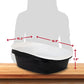 Arm & Hammer Large Sifting Litter Box Scoop Free Cat Litter Tray with Microban, Made in USA
