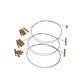 Cat Dancer Interactive Cat Toy - Fun and Fitness for Your Furry Friend - Engaging Paper Roll Attached with 30 Inches Flexible Spring Steel Wire for Playful Cats – 3 Pack