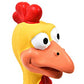 Tamu style Rubber Chicken Squeaky Dog Toys for Small, Medium or Large Pet Breeds, Play Fetch, Reduce Separation Anxiety
