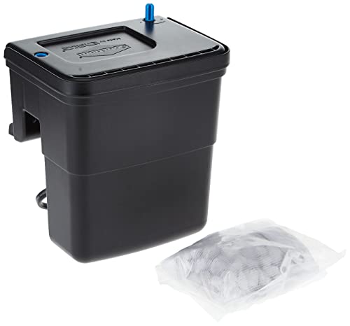 Seachem Tidal Power Aquarium Filter - 35 Gallon Large Fish Tank Filter,black