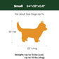 BALANCE Dog Crate Pad, Dog Foam Crate Mat Kennel Pad, Washable Water-Resistant Pet Bed Flat Dogs Cage Mat for Small Dogs
