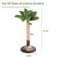 Cat Scratching Post, 35 Inch Tall Cat Scratcher Cat Tree Tower with Hanging Ball for Indoor Cats Adults,Sisal Rope Kitten Scratch with Interactive Mouse Cat Toy