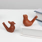 2Pcs Bird Water Whistles, Funny Ceramic Water Whistles, Warbler BirdWhistles Noise Makers, Purple Clay Pottery Waterfowl Whistle for Birthday Favors Gifts or Outdoor Accessories