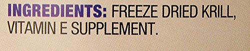 Tetra JumboKrill Freeze-Dried Jumbo Shrimp 14 Ounces, Natural Shrimp Treat For Aquarium Fish, Red