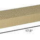 WARE Single Wide Corrugated Replacement Scratcher Pads for Cats (2-pack) - Catnip Included