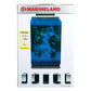 Marineland Portrait Glass LED Aquarium Kit, 5 Gallons, Hidden Filtration,Black