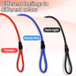 FOVRLZSE Upgraded Dog Slip Lead (3-Pack) Adjustable Nylon Lead for Dogs (Red/Black/Blue), Training Aid, Eco-Friendly Cotton Lining, Integrated