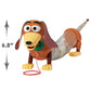 Disney and Pixar Toy Story Slinky Dog Pull Toy, Walking Spring Dog Toy with Leash, Classic Stretch Toy for Toddlers, Preschool Kids Toys Ages 18 Months and Up, Basket Stuffers by Just Play