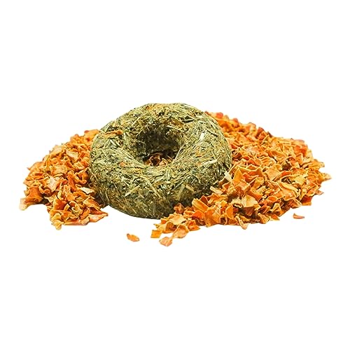 Whisker Nibblers Banana Carrot Treats for Rabbits, Guinea Pigs and Small Animals