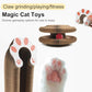 Kitty Curls Cat Toy,Magic Organ Cat Toy,Magic Organ Cat Scratcher Board,Foldable Recyclable Cat Accordion Toy for Indoor Cat Playing,Interactive Scratch Pad with Toy Ball(1 Pack)