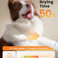 oneisall Dog Vacuum & Dryer for Shedding Grooming, 8 in 1 Dog Grooming Kit with Metal Blade Pet Clippers, Adjustable Speed and Temperature Control Blower