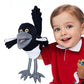 Steve and Maggie Plush Toy – Maggie Magpie Hand Puppet for Kids 1+, Soft Bird Puppet for Pretend Play, Nursery Rhymes & Learning, Interactive Toddler Toy for Easter Basket Stuffers (Small)