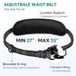 Hands Free Dog Leash, Double Dog Leash with Waist Bag, Back Brace, Double Padded Handles, Running Belt Fanny Pack with Phone, Treat, (Large, 26-120