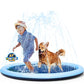VISTOP 67" Non-Slip Splash Pad for Kids and Dogs, Thickened Sprinkler Pool for Toddlers, Outdoor Backyard Water Toys, Fun Fountain Play Mat for