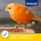 Vitakraft Menu Premium Canary and Finch Food - Vitamin-Fortified - Daily Food for Small Pet Birds Browns 2.5 Pound (Pack of 1)