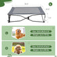 TIMBER RIDGE Outdoor Dog Bed, Cooling Elevated Pet Bed Portable Raised Dog Bed with Breathable Mesh, Dog Bed Foldable Dog Cot for Indoor & Outside