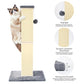 32" Tall Cat Scratching Post for Large Indoor Cats & Kittens, Cat Scratcher with Extra Large Stable Base and Natural Sisal, Sturdy Cat Scratch Post to Protect Furniture & Couch, Grey