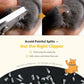 [PETHROOM] Cat Nail Clipper Trimmer for Indoor Cats with Circular Cut Hole (2mm) | Premium Sturdy Stainless Steel Blade Cat Claw | Safe, Easy, Accurate, Quiet & Fast | Avoid Overcutting
