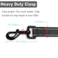 3 Handle Dog Leash 10FT Triple Handle Reflective Large Medium Dog | Multi Handles Heavy Duty Training Lead with Padded Traffic Handles for Control