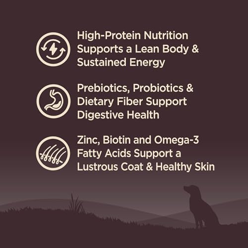 Wellness CORE Adult Dry Dog Food, Grain Free Kibble, Natural, High Protein, Chicken Free, Whitefish, Herring and Salmon Recipe, 26 lb Bag