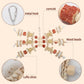 Bird Toys That is 17.5 Inches in Length, Parrot Toy Designed for Chewing Features Natural Corn cob and Loofah Slices, Can Be Hung in Large and Medium-Sized Parrot Cages