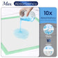 50 Count Hospital Grade 130 Gram 36” x 36” Max Absorbency Disposable Underpads, Leakproof Quick Drying XXXL Bed Pads Disposable for Adults, Kids, Pets Incontinence Pads, Pee Pads