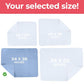 Utopia Bedding Washable Underpads 34" x 36" (Pack of 4), Waterproof Reusable Heavy Absorbency Incontinence Bed Pads for Adults, Kids, Elderly and Pets, Bedwetting Pads for Sofa and Couch (Blue)