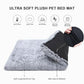 Vonabem Large Dog Bed Crate Pad 36 inch, Washable Pet Beds Medium Small Sized Dogs, Deluxe Plush Anti-Slip Puppy Mats for Sleeping, Soft Kennel Pads 35 * 23 inch Grey