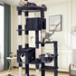 Globlazer Giant Cat Tree, 83 inch Cat Tree for Indoor Cats Large Adult, XXL Cat Tower with 9 Scratching Posts for 20lb+ Heavy Duty Large Adult Cats, F83, Dark Grey