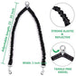 Dual Retractable Dog Leash for 2 Large Dogs (Up to 110 Lbs Each) - 18.5 FT Extendable Double Headed Pet Leash with Poop Bags, Non Slip Grip - One