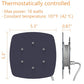 Bird Heater, Thermostatical Bird Warmer for Parakeets, IP67 Waterproof Bird Accessories and Supplies, 12V