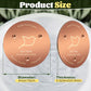 NNG 1 Pack Bird Bath Copper Disk,0.6mm Thick Reinforced 99.9% Pure Copper Bird Bath Purification Disk with Triple-Point Support,Physical Safe Water Cleaner for Outdoor Birdbaths Bowls,All-Season Use