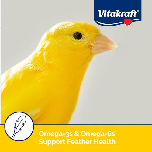 Vitakraft Menu Premium Canary and Finch Food - Vitamin-Fortified - Daily Food for Small Pet Birds Browns 2.5 Pound (Pack of 1)