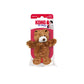 KONG Low Stuffing with Squeaker Dog Toy, X-Small, 3 Animals, Bear, Duck, Frog