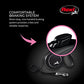 FLEXI New Classic Tape Retractable Dog Leash for Large Dogs Upto 110 lbs. – 26 ft., Black | Tangle Free Pet Walking Leash with One-Handed Brake, Pause, Lock|German Quality Product