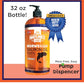 Nature's Diet Pet 32 oz Norwegian Salmon Oil Dogs & Cats - Natural Support for Joint Function Immune Heart Health Appetite Skin & Coat Omega 3 6 9 Liquid Food Topper EPA DHA Fatty Acids
