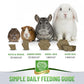 Small Pet Select - Select Care Vitamin C Support Supplement, Natural High Fiber Timothy Hay Based Treats for Rabbits, Guinea Pigs, Hamsters, Other Small Animals, 4.2 oz